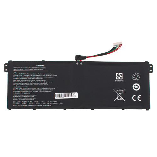 Батарея для ноутбука ACER AP16M5J (Aspire ES1-523, ES1-532G, ES1-533, ES1-732) 7.4V 4800mAh 36Wh Black
