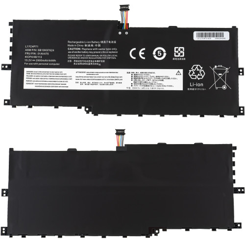 Батарея для ноутбука LENOVO L17C4P71 (ThinkPad X1 Yoga 3rd Gen) 15.2V 2900mAh 44Wh Black 
