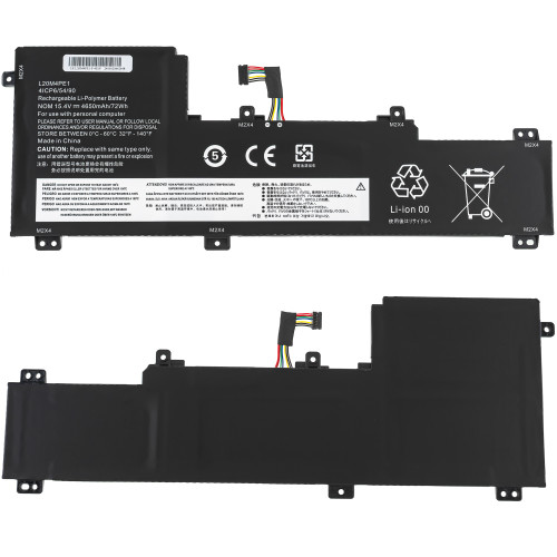 Батарея для ноутбука LENOVO L20M4PE1 (IdeaPad 5 Pro 16ACH6, 5 Pro 16ARH7) 15.4V 4650mAh 72Wh Black