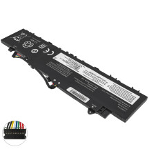 Батарея для ноутбука LENOVO L19L3PF7 (IdeaPad 5 14ARE05, 5 14ITL05, 5 14ALC05) 11.55V 4650mAh 54Wh Black