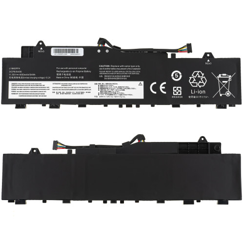 Батарея для ноутбука LENOVO L19L3PF7 (IdeaPad 5 14ARE05, 5 14ITL05, 5 14ALC05) 11.55V 4650mAh 54Wh Black
