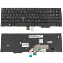 Клавиатура для ноутбука LENOVO (ThinkPad: E570, E575) rus, black (ОРИГИНАЛ)