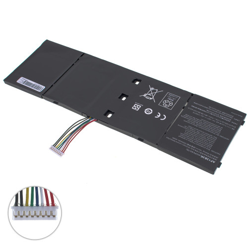 Батарея для ноутбука ACER AP13B3K (Aspire: R7-571, R7-572, V5-472, V5-473, V5-552, V5-572, V5-573, V7-481, V7-581 series) 15V 3000mAh 45Wh Black