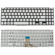 Клавиатура для ноутбука ASUS (X512 series) rus, silver, без фрейма