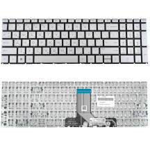 Клавіатура для ноутбука HP (Pavilion: 15-EG, 15-EH) rus, silver, без фрейму