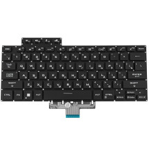 Клавиатура для ноутбука ASUS (GU603H series) rus, black, без фрейма, подветка клавиш (RGB)
