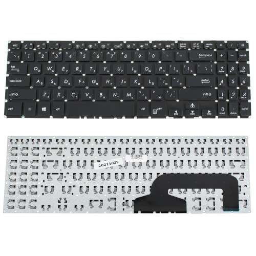 Клавиатура для ноутбука ASUS (X507 series) rus, black, без фрейма