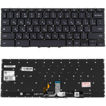 Клавіатура для ноутбука ASUS (CX9400 series) rus, black, без фрейму, підсвічування клавіш