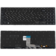Клавиатура для ноутбука ASUS (X513, X531 series) rus, black, без фрейма, подсветка клавиш