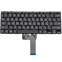 Клавиатура для ноутбука ASUS (X409 series) rus, gray, без фрейма, подсветка клавиш