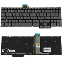 Клавіатура для ноутбука LENOVO (ThinkBook 16p G2, G3), rus, black, без кадру, підсвічування клавіш (оригінал)
