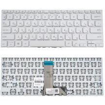 Клавиатура для ноутбука ASUS (X412 series) rus, silver, без фрейма