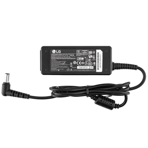 Блок питания для монитора LG 12V, 2A, 24W, 6.5*4.4мм+PIN, black (без сетевого кабеля!)