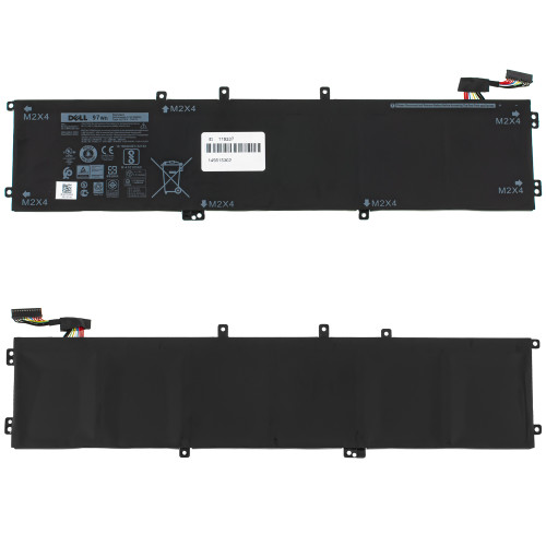 Оригінальна батарея для ноутбука DELL GPM03 (XPS 15 9550 (ВЕРСІЯ 2), 9560, 9570) 11.4V 8333mAh 97Wh Black