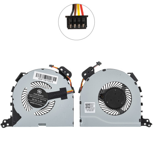 Вентилятор для ноутбука LENOVO IdeaPad 320-15IAP, 320-15IKB, 520-15IKB, DC 5V 0.5A, 4pin (5F10N82225) (Кулер)