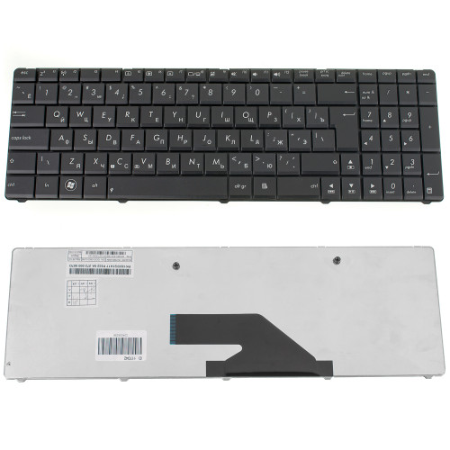 Клавіатура для ноутбука ASUS (K75DE) rus, black (OEM)