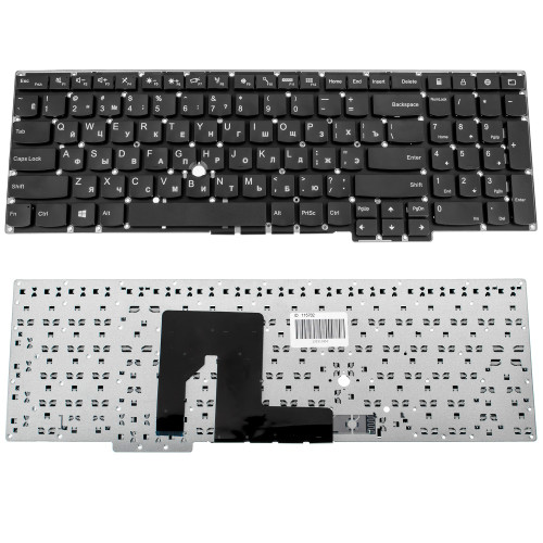 Клавиатура для ноутбука LENOVO (ThinkPad: S531, S540) rus, black, без фрейма, без джойстика