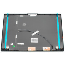 Кришка дисплея для ноутбука Lenovo (Ideapad: 5-15 series), graphite gray, Wi-Fi антены  (оригінал)