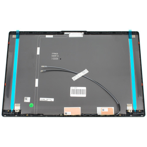 Кришка дисплея для ноутбука Lenovo (Ideapad: 5-15 series), graphite gray, Wi-Fi антены  (оригінал)