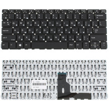 Клавіатура для ноутбука HP (ProBook: 430 G8, 435 G8) rus, black, без кадру