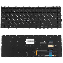 Клавиатура для ноутбука HP (ProBook: 840 G8, 845 G8) rus, black, без фрейма