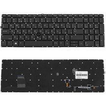 Клавиатура для ноутбука HP (ProBook: 850 G8, 855 G8) rus, black, без фрейма, с джойстиком