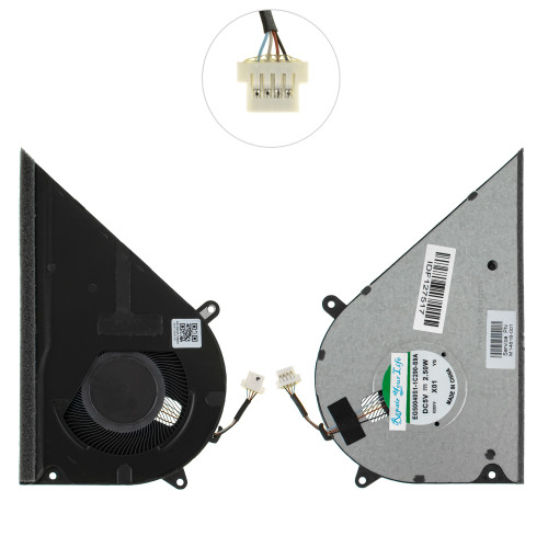 Оригінальний вентилятор для ноутбука HP Pavilion 15-EH, 15-EG (M14817-001, M14818-001) (Кулер)