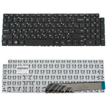 Клавіатура для ноутбука DELL (Inspiron: 5584), rus, black, без фрейма