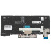 Клавіатура для ноутбука LENOVO (ThinkPad: X13) rus, black, підсвічування клавіш