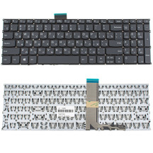 Клавіатура для ноутбука LENOVO (IdeaPad: 5-15) rus, black, без фрейму