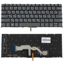 Клавіатура для ноутбука LENOVO (IdeaPad: S540-13ARE) rus, black, без кадру, підсвічування клавіш