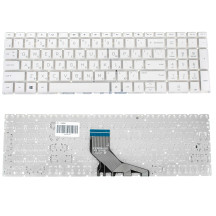 Клавіатура для ноутбука HP (250 G7, 255 G7 series) rus, white, без фрейма