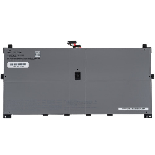 Оригінальна батарея для ноутбуку Lenovo L24B4PE2 (X9-15 Gen 1) 7.8 10256mAh Black