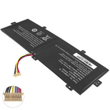 Батарея для ноутбука Prestigio U3285131P-2S 10P-9Lines (SmartBook 141 C4), короткий (5см) кабель, 7.6V 4800mAh Black