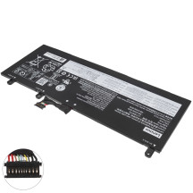 Оригинальная батарея для ноутбука Lenovo L21M4P76 (ThinkPad X13s) 7.74 6400mAh Black