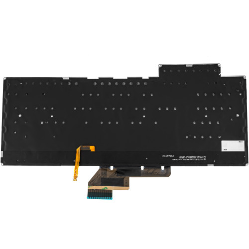 Клавіатура для ноутбука ASUS (GU502 series) rus, dark gray, без фрейма, підсвічування клавіш (RGB)