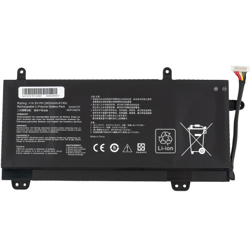 Батарея для ноутбука ASUS C41N1727 (Zephyrus M GM501GS, GM501GM) 14.8V 2800mAh Black