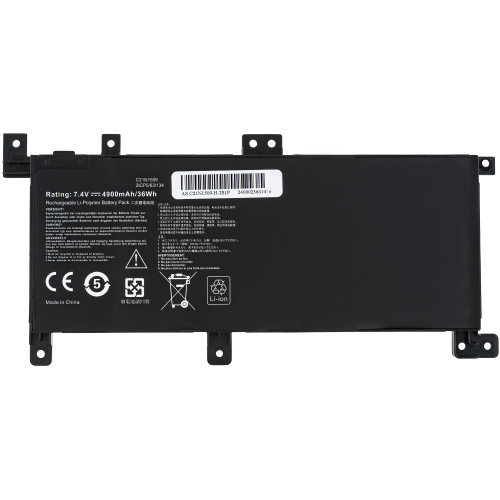 Батарея для ноутбука ASUS C21N1509 (X556UA, X556UB, X556UF, X556UJ series) 7.4V 4900mAh 36Wh Black