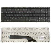 Клавіатура для ноутбука ASUS (K50, K51, K60, K61, K70, F52, P50, X5), rus, black (old design) (OEM)