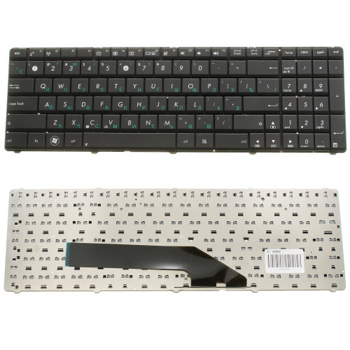 Клавіатура для ноутбука ASUS (K50, K51, K60, K61, K70, F52, P50, X5), rus, black (old design) (OEM)