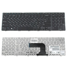 Клавіатура для ноутбука DELL (Inspiron: 3721, 5721) rus, black (оригінал)