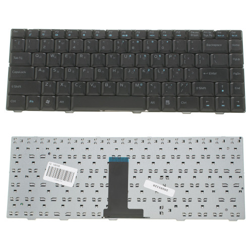 Клавіатура для ноутбука ASUS (F80, F83, X82, X88 Lamborghini VX2, BENQ: R45, R47) rus, black (OEM)