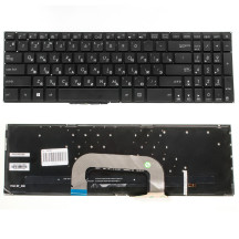 Клавіатура для ноутбука ASUS (X705 series) rus, black, без фрейма, підсвічування клавіш
