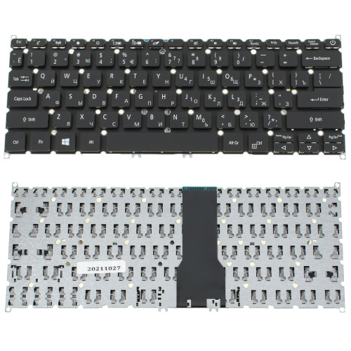 Клавіатура для ноутбука ACER (AS: SF314-54) rus, black, без фрейма