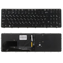 Клавіатура для ноутбука HP (EliteBook: 850 G4) rus, black, підсвічування клавіш, без джойстика