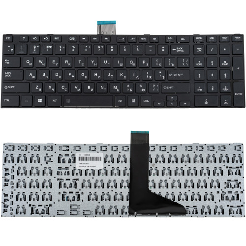 Клавіатура для ноутбука TOSHIBA (L850, L855, L870, L875, P870, P875) rus, black