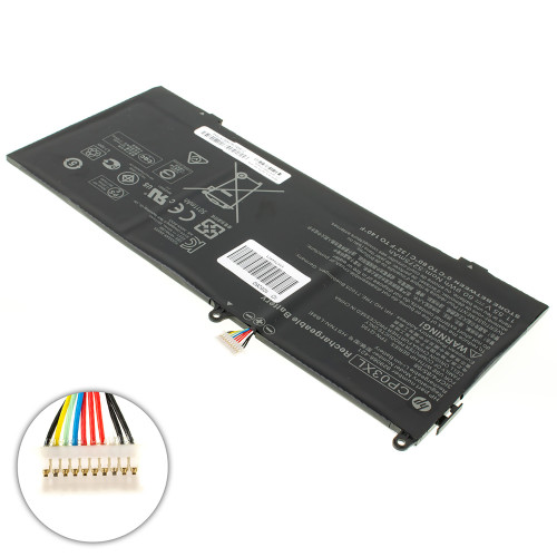 Оригінальна батарея для ноутбука HP CP03XL (Spectre X360 13-AE) 11.55V 5275mAh 60.9Wh Black (929066-421)