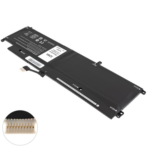 Батарея для ноутбука DELL XCNR3 (Latitude 13: 7370) 7.6V 4200mAh Black
