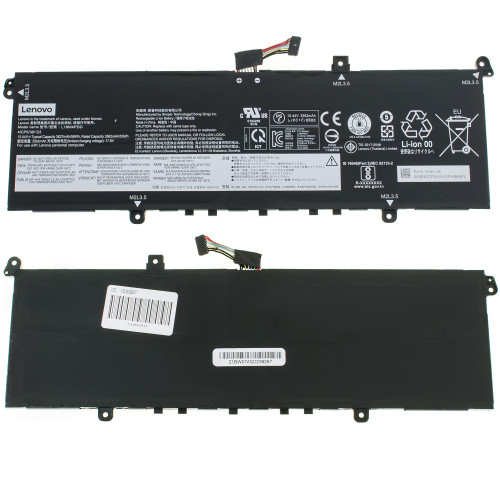 Оригінальна батарея для ноутбука LENOVO L19M4PDD (ThinkBook 13s G2 ITL, 14s G2 ITL) 15.44V 3627mAh 56Wh Black