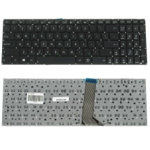 Клавіатура для ноутбука ASUS (X502, X551, X553, X555, S500, TP550) rus, black, без фрейма